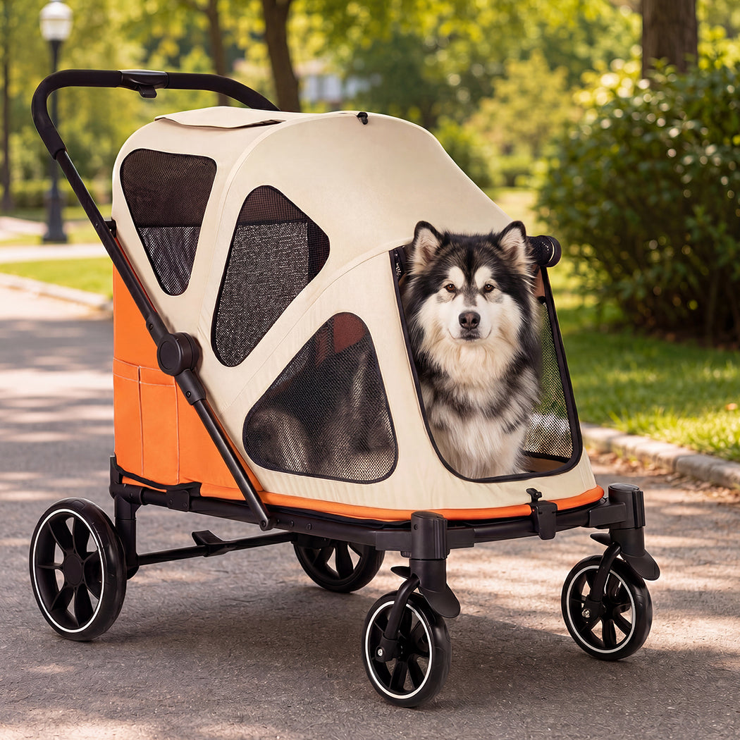Dog Stroller Foldable Mesh 16x26cm