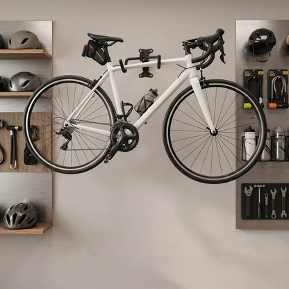 Bike Wall Mount Rack Retractable Storage Hook | HomeAndLivin - 3