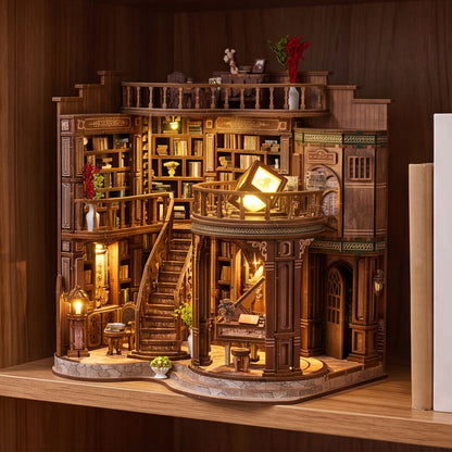 Vintage Library Kit Walnut 23x17x23cm