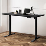 Elegant Motorised Standing Desk Adjustable 140cm Black 1000x 1MM