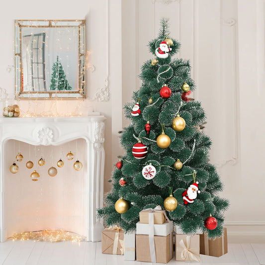 Ergonomic 1.5M 180 Tips Christmas Tree Full Pine Needle  Durable