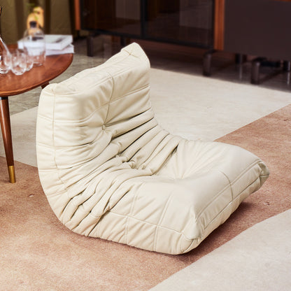 Modern Kids Floor Chair Foam Sofa Replica Single Lazy Recliner