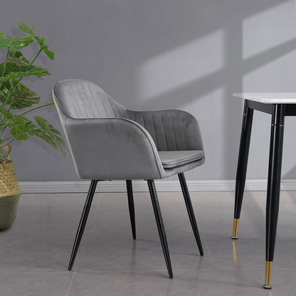 Elegant 4x Armchair Lounge Chair Accent  Scandi Inspired Design