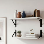 Floating Wall Shelves 2pc Deep Mounted | HomeAndLiving