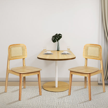 Rattan Dining Chairs Natural 50x45x79cm