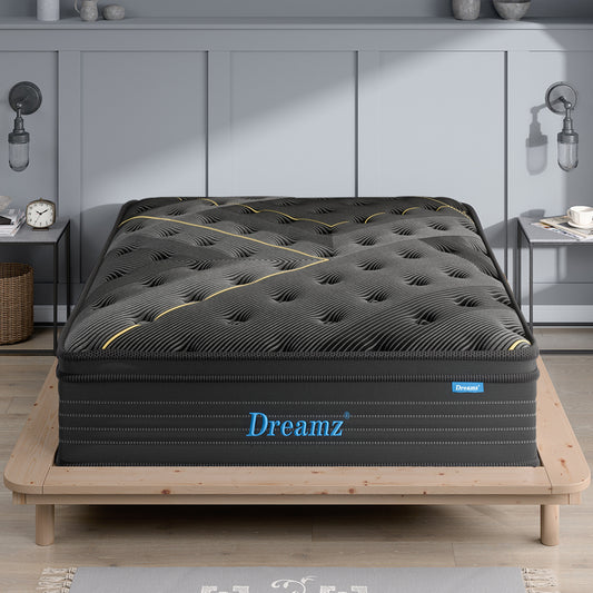 Modern Spring Mattress Bamboo Euro Top Double  Durable Frame