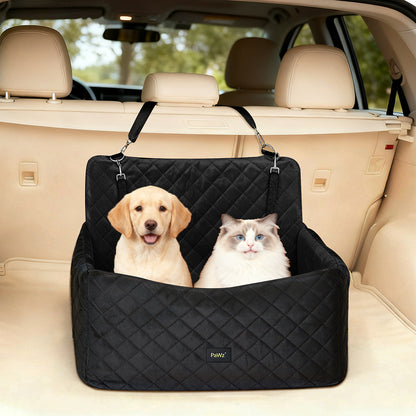 Dog Car Seat Booster Black
