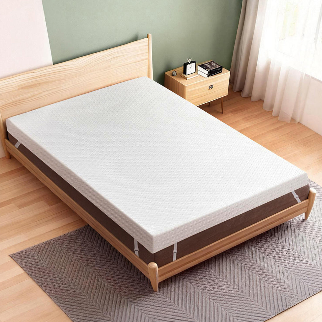 Memory Foam Mattress Topper 10cm Thick 190x137x10cm