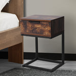 Stylish Bedside Tables Side End Table  Easy Assembly Classic