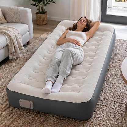 Inflatable Mattress With Pillow 190x90x22cm