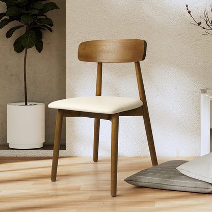 Walnut chair 41x49x80cm