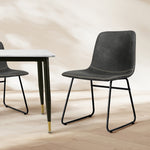 Contemporary 8x Dining Chairs Kitchen Table  Easy Assembly Classic