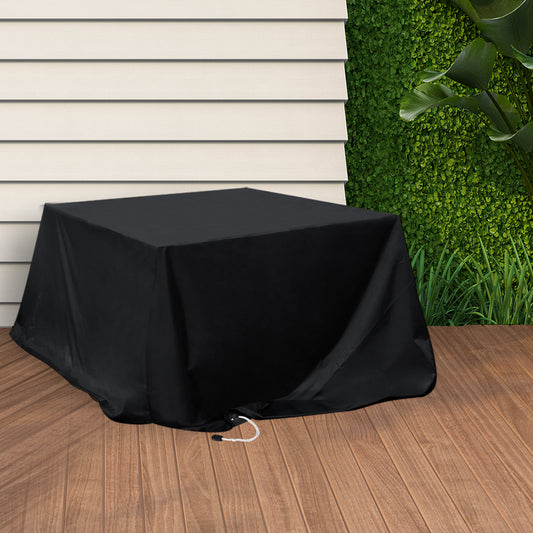 Luxury Outdoor Furniture Cover Garden Black Barrier  Sleek Modern