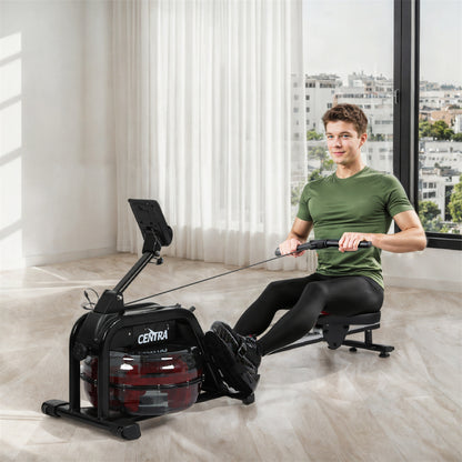 Water Rowing Machine Home Gym 170x52x75cm
