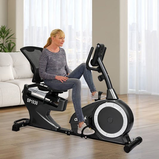 Recumbent Bike Ergonomic Design 158x68x111cm