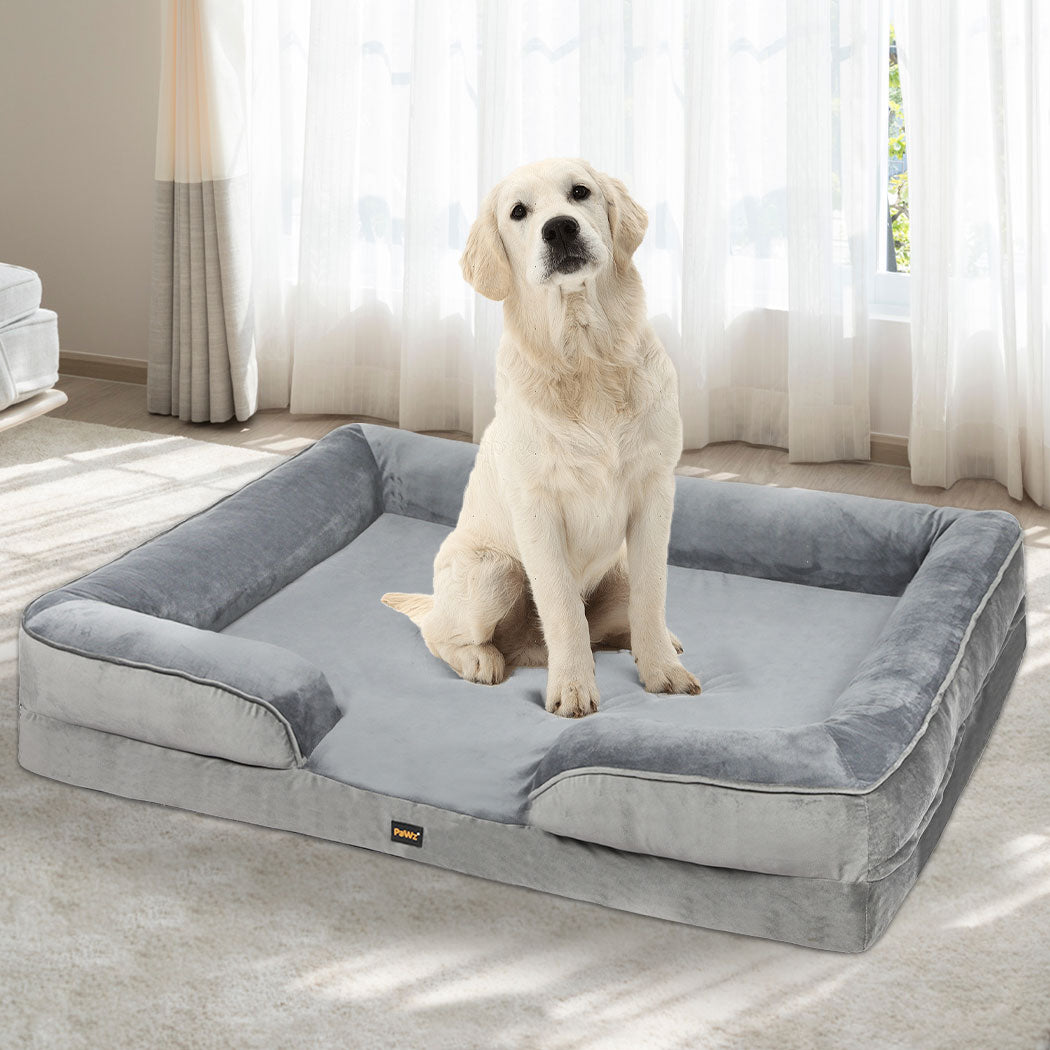 Pet Sofa Bed Memory Foam XL 71x58x18cm
