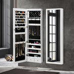 Premium Mirror Jewellery Cabinet LED  Sleek Modern Look Classic