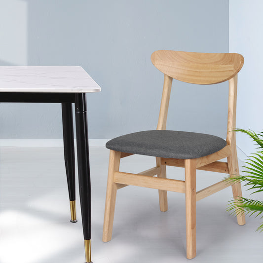 Compact 4xDining Chairs Kitchen Chair Clear 4Pack  Sleek Modern Look