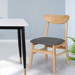 Compact 4xDining Chairs Kitchen Chair Clear 4Pack  Sleek Modern Look