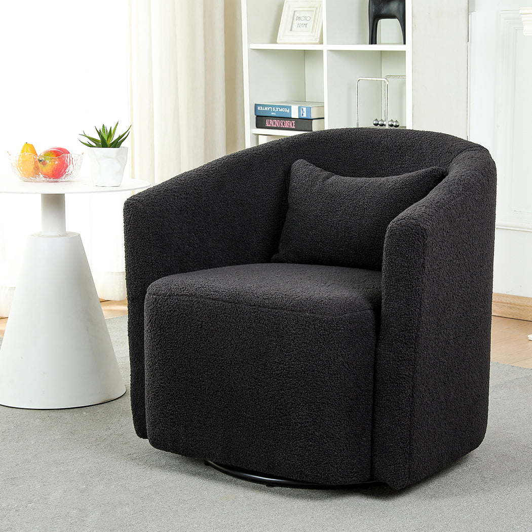 Versatile Fleece Rocking Chair  Easy Assembly Classic Durable