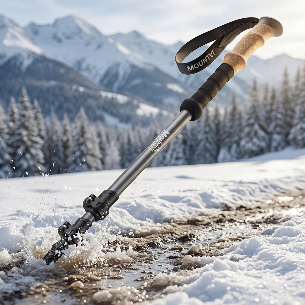 Trekking Poles Adjustable Lightweight Hiking | HomeAndLiving