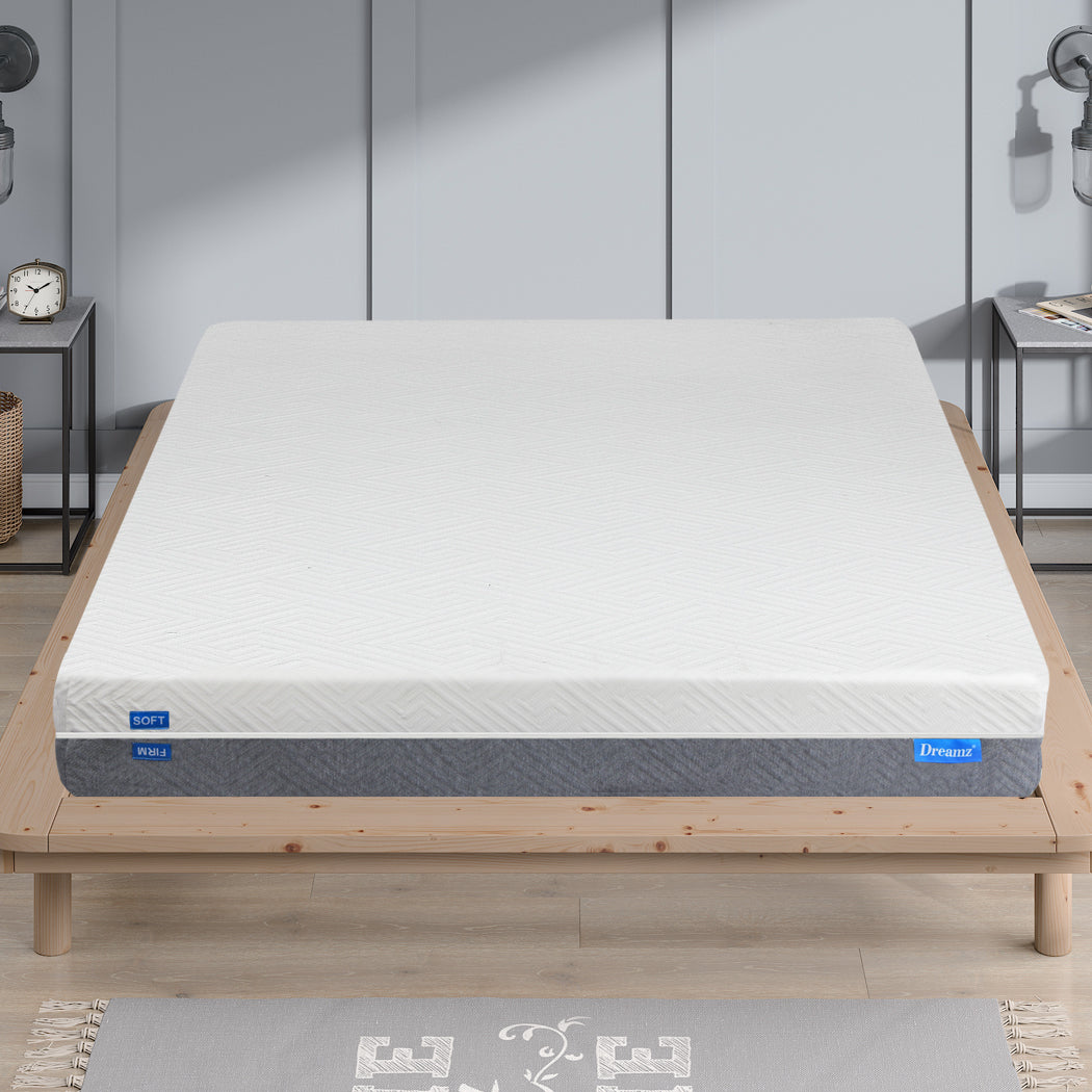 Luxury Double Mattress Gel Memory Foam  Soft Cushion Classic
