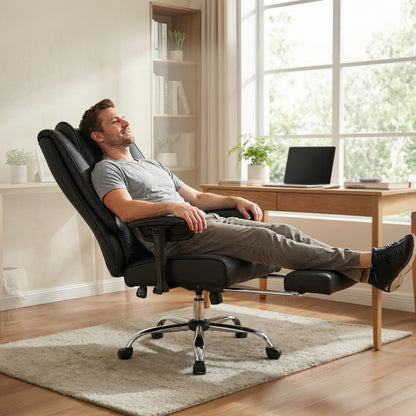 Heavy Duty Office Chair High Back 65.5x65.5x127cm