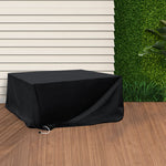 Compact Outdoor Furniture Cover Garden Black 10cm Extension  Premium