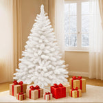 Ergonomic 1.5M 380 Tips White Christmas Tree  Easy Assembly
