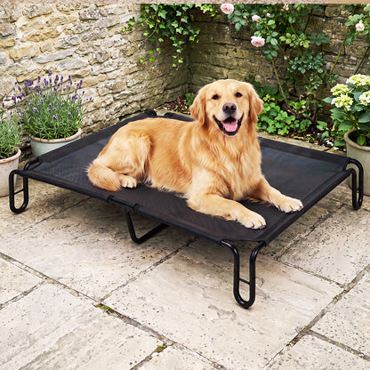 Elevated Dog Bed Breathable Mesh 120x82x20cm