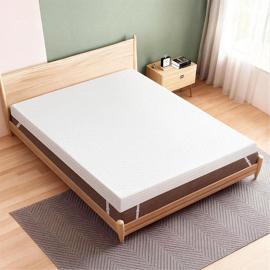 Memory Foam Mattress Topper 10cm Thick 203x183x10cm