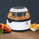 Contemporary 12L Air Fryer Convection Oven White Colour  Soft Cushion
