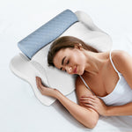 Cervical Memory Foam Neck Support Pillow | HomeAndLiving