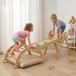 Kids Climbing Toy Set Montessori Triangle Climber | HomeAndLiving