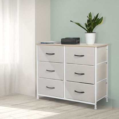 Beige Storage Cabinet Tower 80x30x63cm