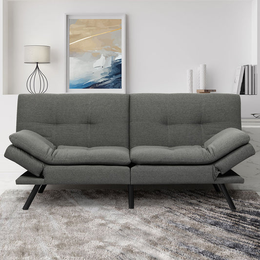 Stylish Sofa Bed Futon Recliner Lounge  Scandi Inspired Design