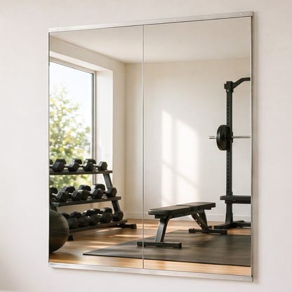 Full Length Gym Mirror Wall Mount 2 Pack | HomeAndLiving