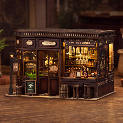Book Nook Kit Vintage Tavern 23x15x15cm