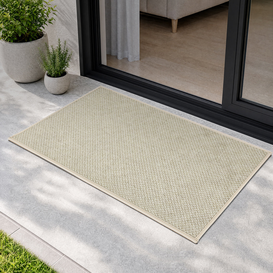 Front Door Mat Non Slip 76x43cm