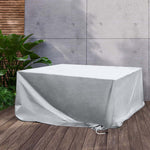 Premium Outdoor Furniture Cover Waterproof Silver 180CM  Wood Finish