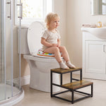 2-Step Stool Non-Slip Portable Kids Adults | HomeAndLiving