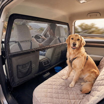 Dog Car Barrier Mesh Protector 127x81cm