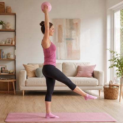 Pilates Kit 13 Piece Set Pink 45x43cm