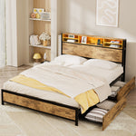 Compact bed frame queen  Scandi Inspired Design Classic Durable