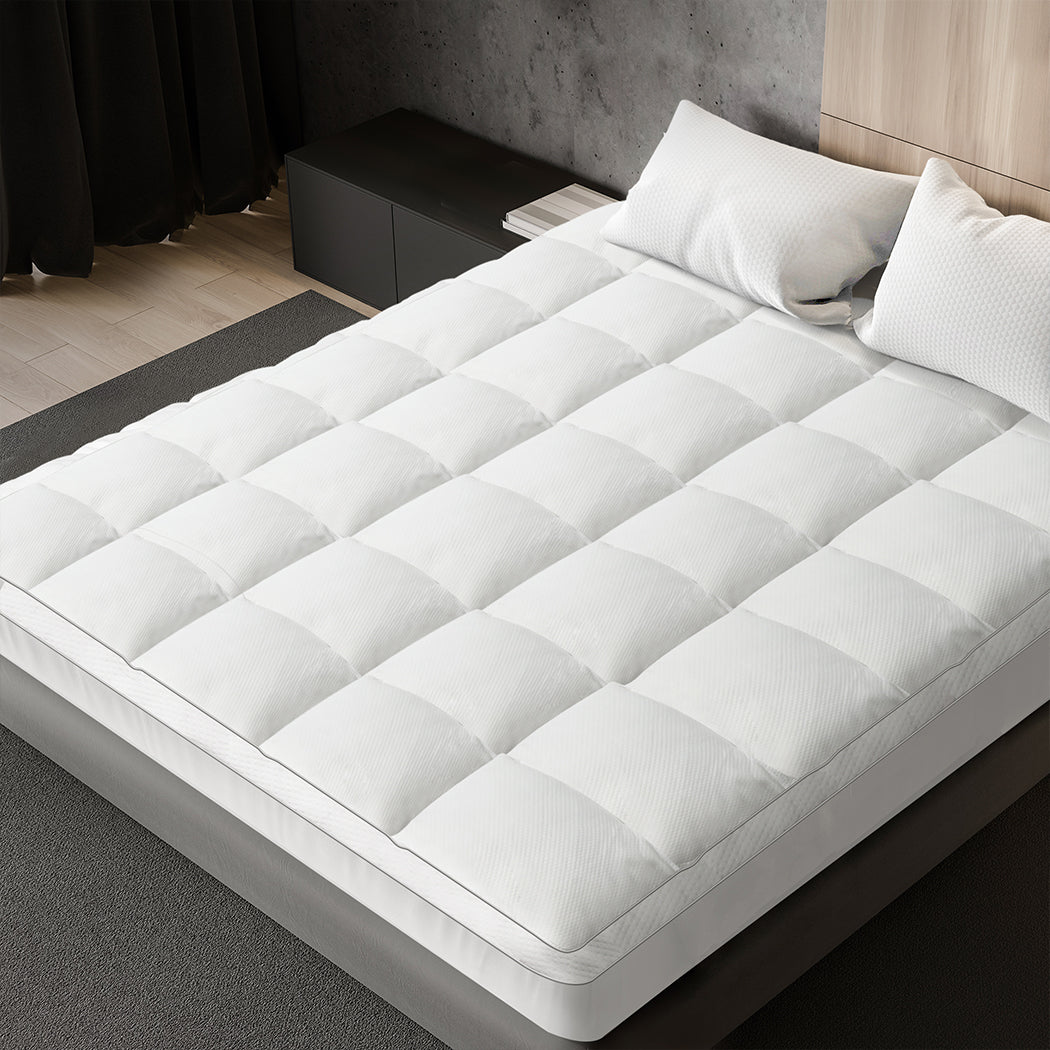 Modern Pillowtop Mattress Topper thickness 5cm  Wood Finish