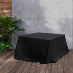 Luxury Outdoor Furniture Cover Garden Black Barrier  Sleek Modern