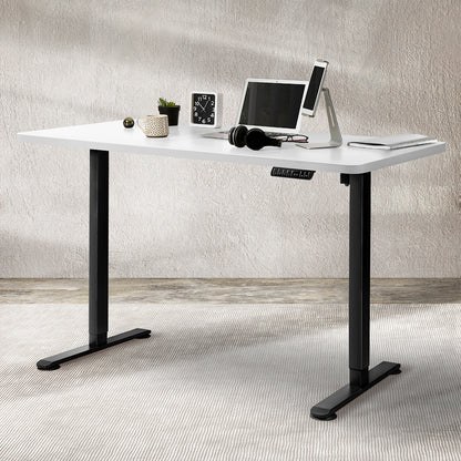 Ergonomic Motorised Standing Desk Height 120cm White 800x 1.5MM