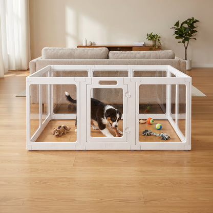 Clear Dog Playpen 60cm 50x2x60cm