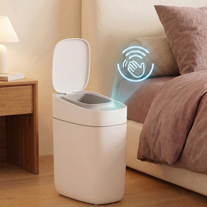 Toque Smart Sensor Trash Can 9L Automatic Touchless IPX4 Waterproof Bathroom
