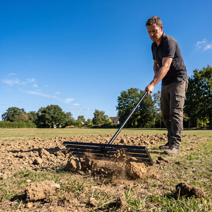 Lawn Levelling Rake Heavy Duty 75x25cm